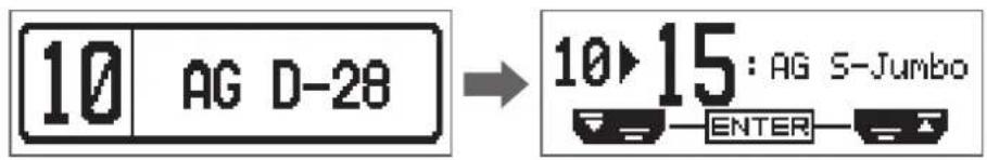 ZOOM A1X Four - Avec PRESELECT sur ON - 1