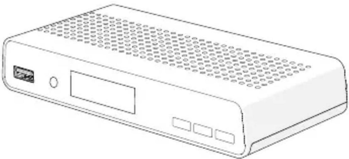 NEDIS DVBT2265BK - Receives signals up to 1080P - 1