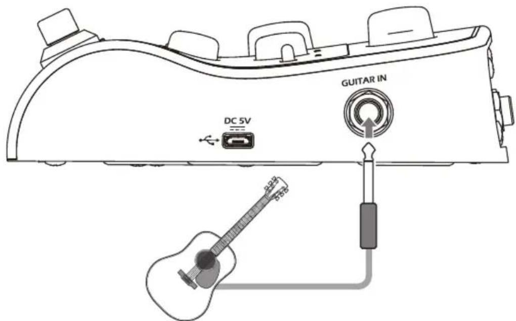 GUITAR IN DC 5V 2.25 3.85