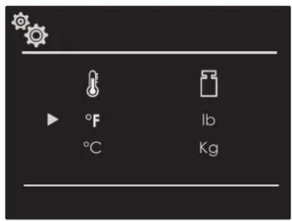 Fulgor Milano FCOS 6215 TEM X - Temperatuur en Gewicht - 1