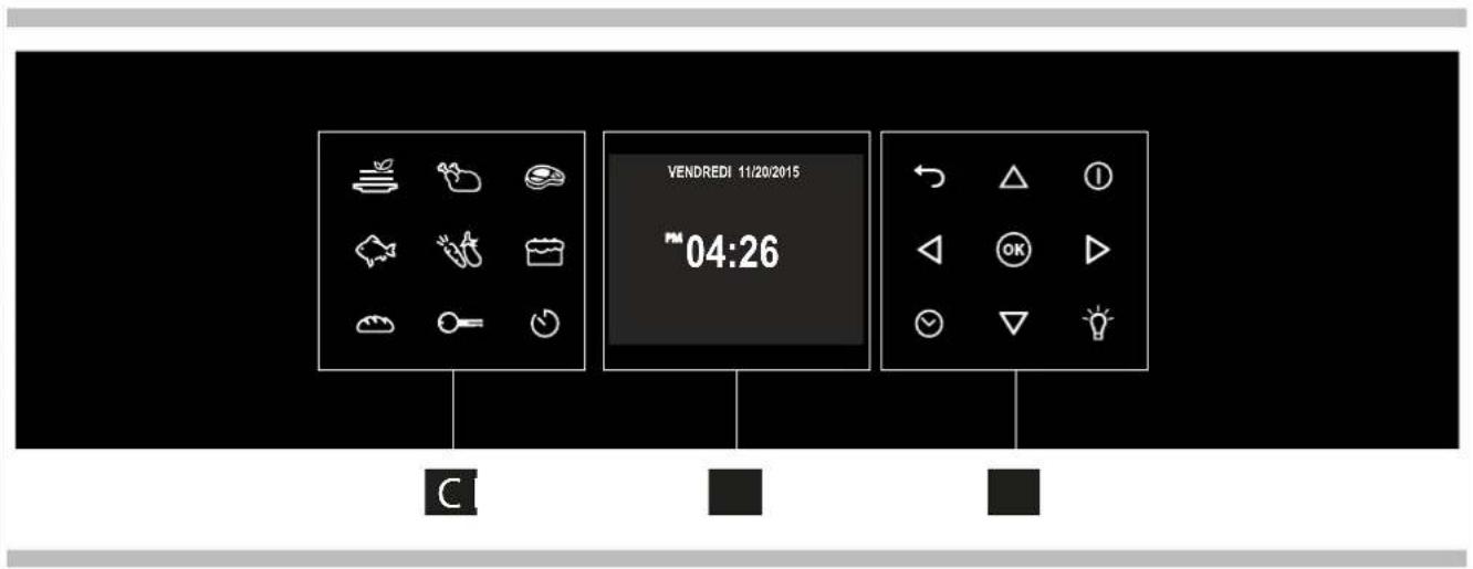 Fulgor Milano FCOS 6215 TEM X - 5-Tableau de commande - 1