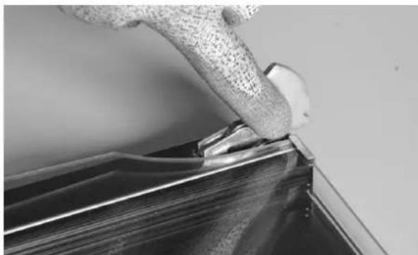 Fulgor Milano FCOS 6215 TEM X - Comment démonter les vitres internes de la portepanoramaque«fullglass - 4