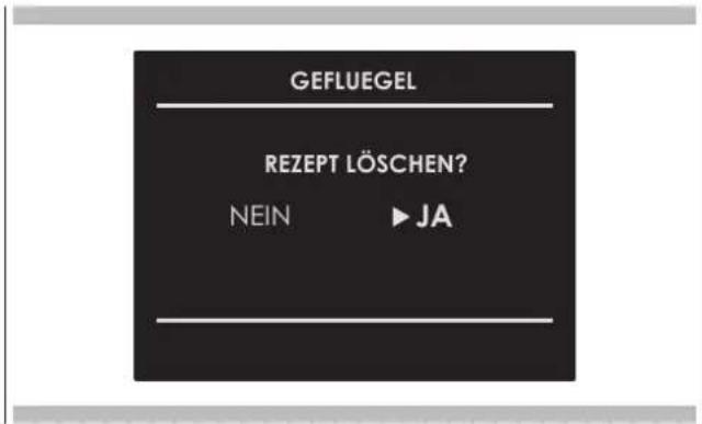 Fulgor Milano FCOS 6215 TEM X - Ein persönlich gestaltetes Rezept Löschen: - 1