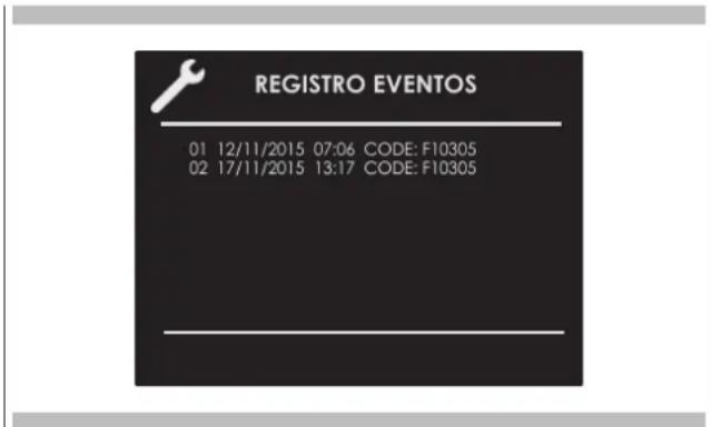 Fulgor Milano FCOS 6215 TEM X - Registrar de eventos - 1
