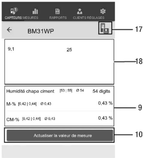 TROTEC BM31WP - Exécution d'une mesure ponctuelle sans photo - 1