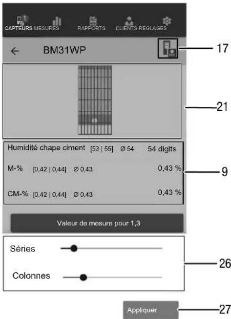 TROTEC BM31WP - Exécution d'une matrice de mesures avec photo - 1