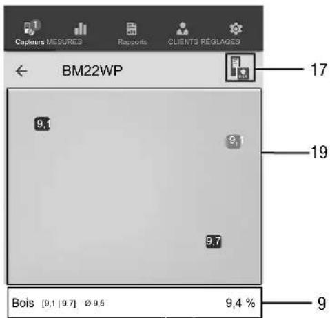 TROTEC BM22WP - Exécution d'une mesure ponctuelle avec photo - 1