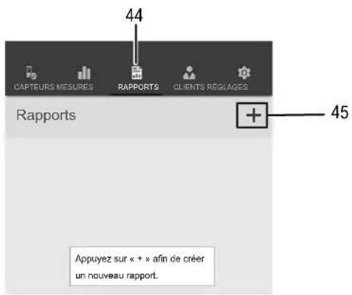 TROTEC BP21WP - Création d'un rapport - 1