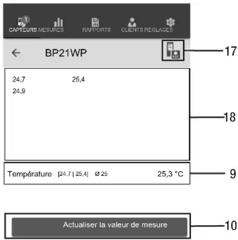 TROTEC BP21WP - Exécution d'une mesure ponctuelle sans photo - 1