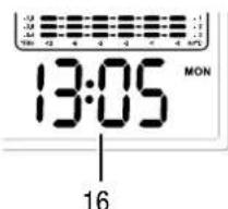 TROTEC BZ07 - Passage de l'affichage de l'heure à celui de la date et à celui de l'heure d'alarme - 1