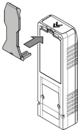 TROTEC BD16 - Utilisation du clip ceinture comme embout. - 2