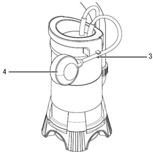 TROTEC TWP 7025 E - Réglage du contact flottant - 1