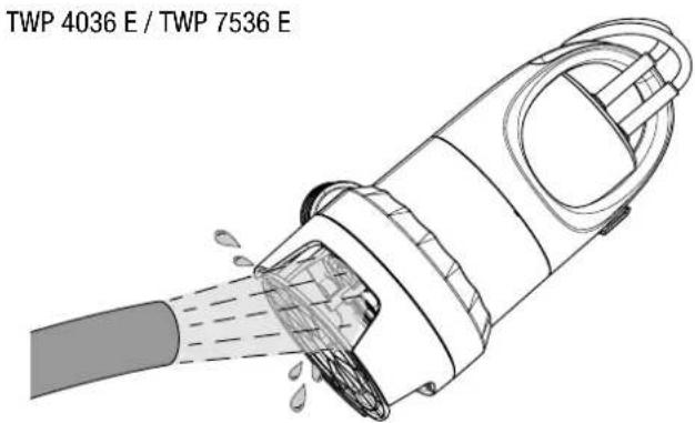 TROTEC TWP 7536 E - Nettoyage - 2