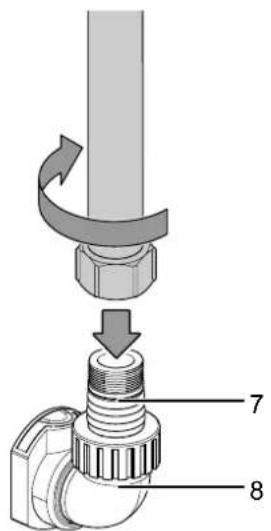 TROTEC TWP 4036 E - Tube ou tuyau avec filetage - 1