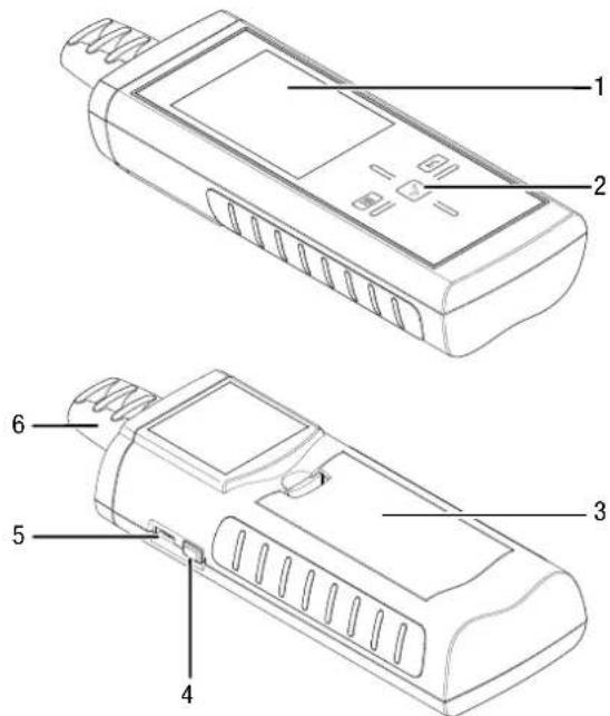 TROTEC T510 - Description de l'appareil - 1
