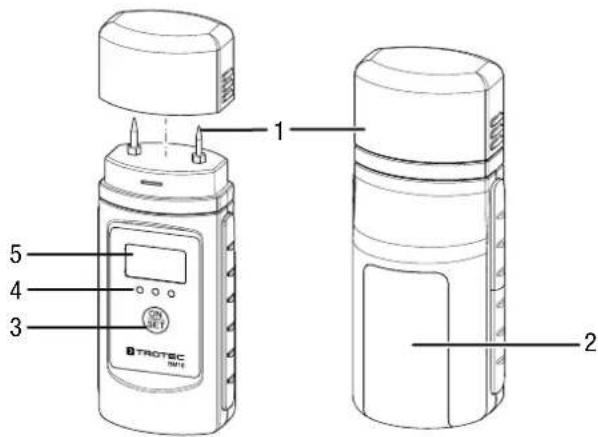 TROTEC BM18 - Description de l'appareil - 1