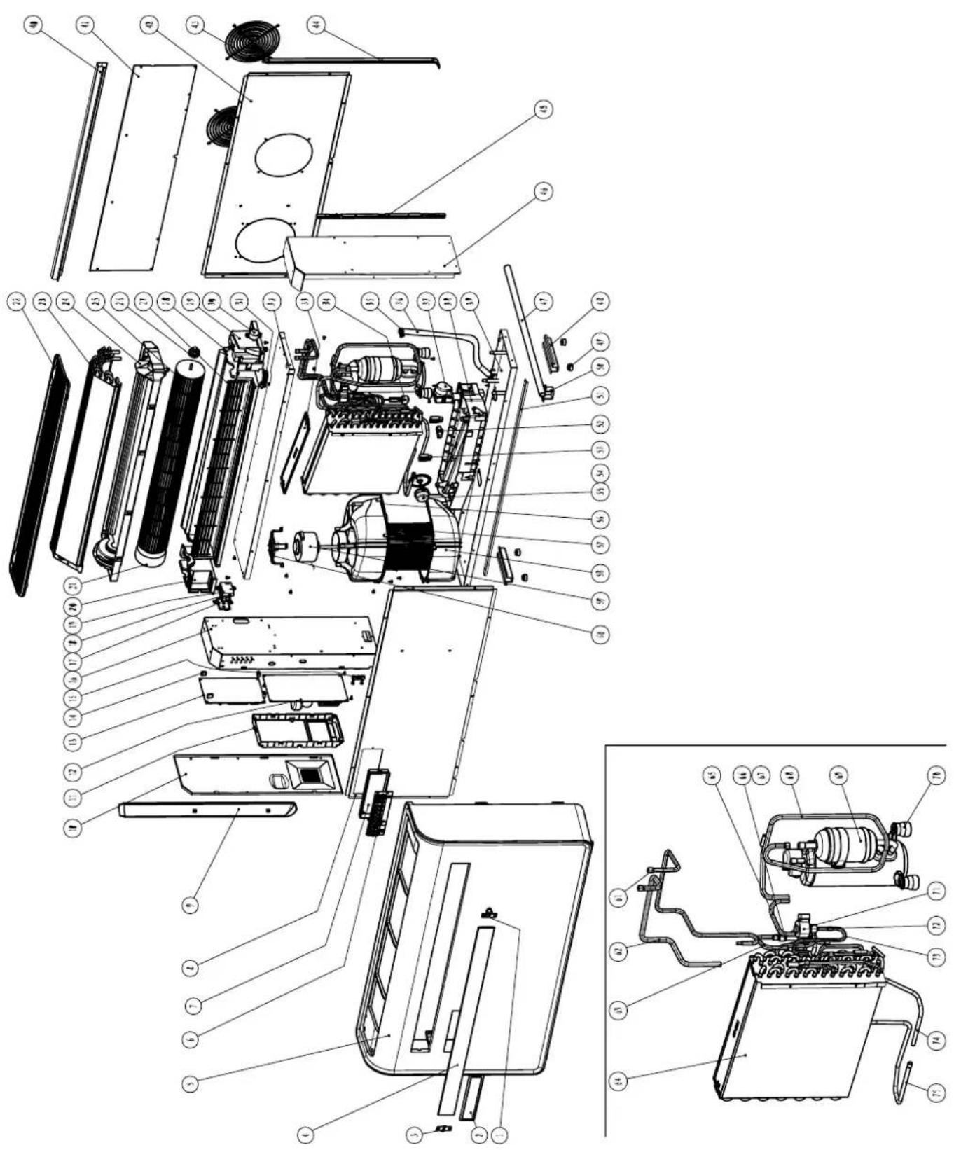 TROTEC PACW 2600 SH - Nomenclature et liste des pièces de rechange - 1