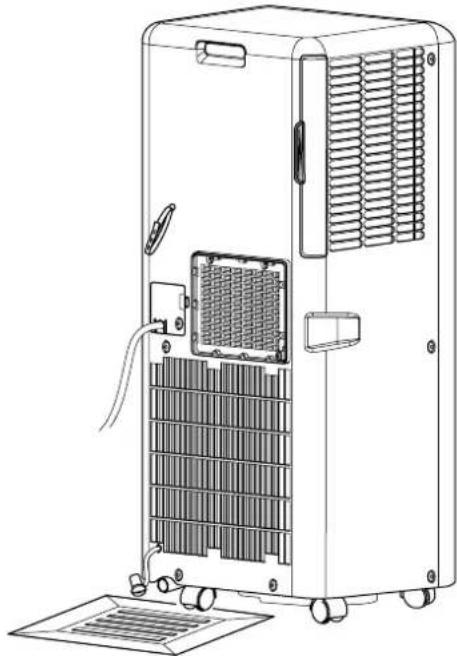 TROTEC PAC 2610 S - Vider le condensat (vidage manuel) - 1