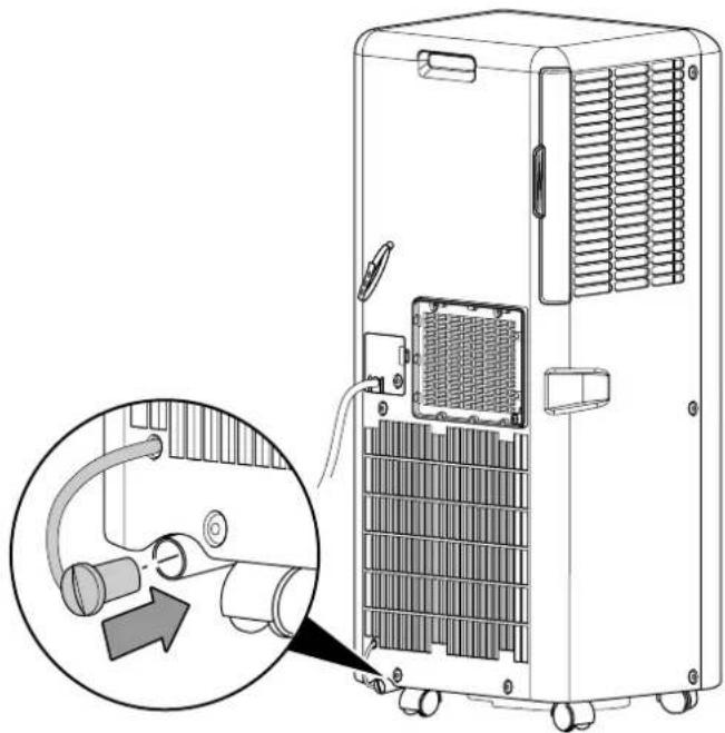 TROTEC PAC 2610 S - Vider le condensat (vidage manuel) - 3