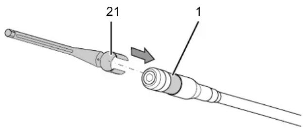 TROTEC BO21 - Utilisation des accessoires - 1