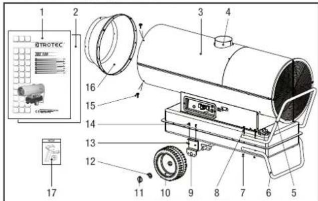 TROTEC IDS 100 - Leveringsomfang - 1