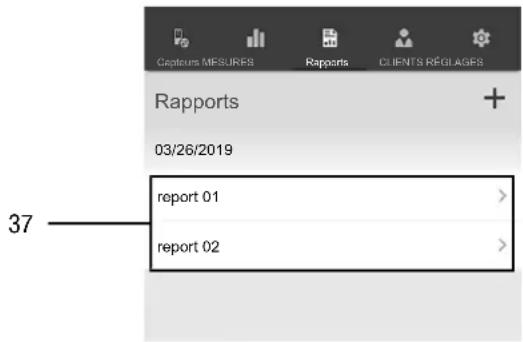 TROTEC BC21WP - Accès à un rapport - 1