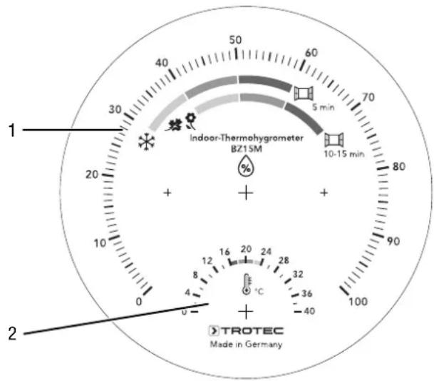 TROTEC BZ15M - Description de l'appareil - 1
