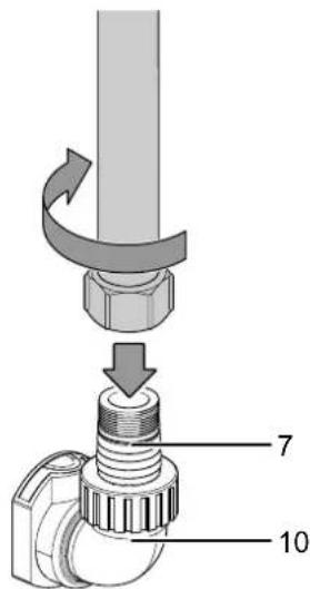 TROTEC TWP 4006 E - Tube ou tuyau avec filetage - 1