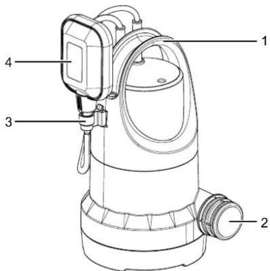 TROTEC TWP 4006 E - RepresentatiedeI'appareil - 1