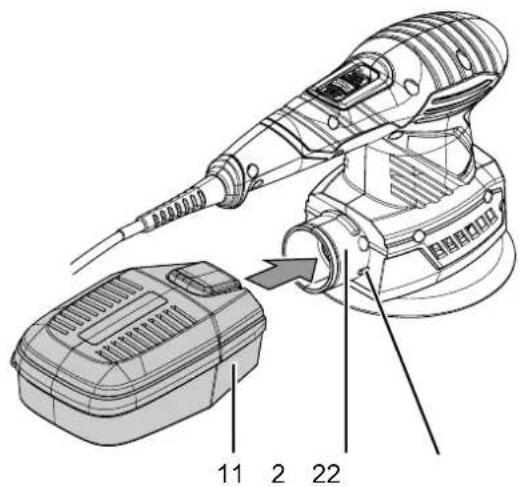 TROTEC PMSS 11220 - Vider/nettoyer le boitier de recupération de poussière - 2