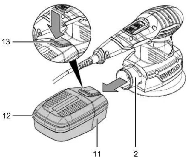 TROTEC PMSS 11220 - Vider/nettoyer le boitier de recupération de poussière - 1