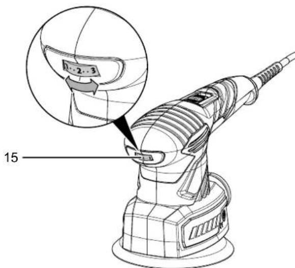 TROTEC PMSS 11220 - Présélection du régime d'oscillation - 1