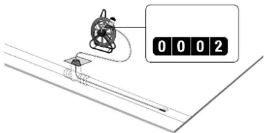TROTEC LD6000 - Localisation avec roue de mesure - 1