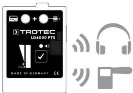 TROTEC LD6000 - Etablissement de la connexion bluetooth - 1