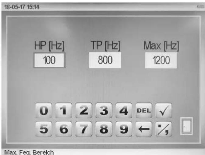 TROTEC LD20HC - Plage de fréquence / électro-acoustique - 1