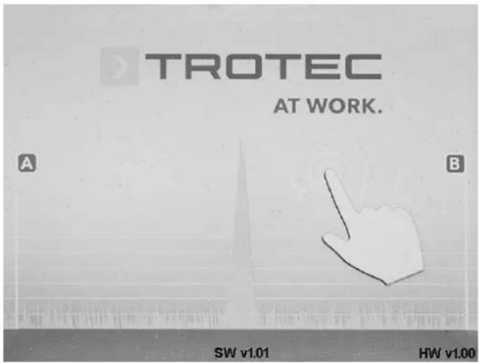 TROTEC LD20HC - Mise en marche de l'unité centrale - 1