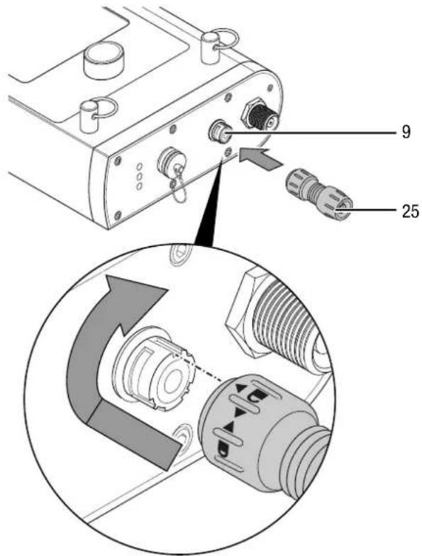 TROTEC LD20HC - Utilisation de la clé de réinitialisation - 1