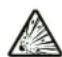 TROTEC PCSS 0520V - Avertissement relatif aux matieres explosives - 1