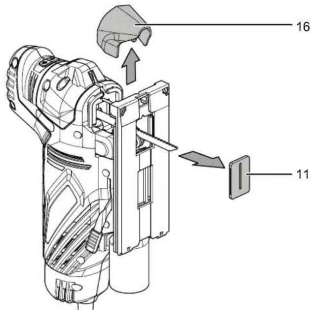 TROTEC PJSS 13230V - Réglage de l'angle de coupe - 1