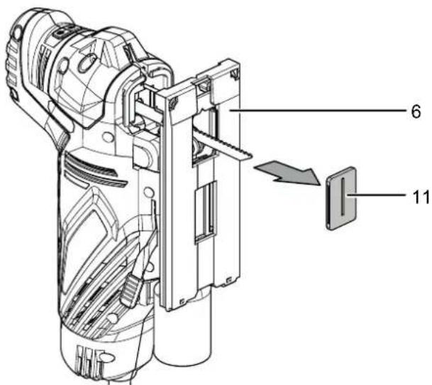 TROTEC PJSS 13230V - Montage / démontage de la protection anti-éclatement - 1