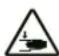 TROTEC PJSS 13230V - Avertissement de surface chaude - 1