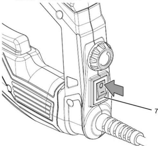 TROTEC PTNS 11230V - Mise en marche et arrêt de l'appareil - 3
