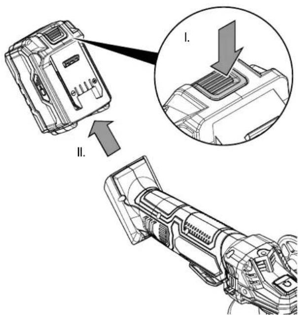 TROTEC PAGS 21115 - Extraction de la batterie - 1