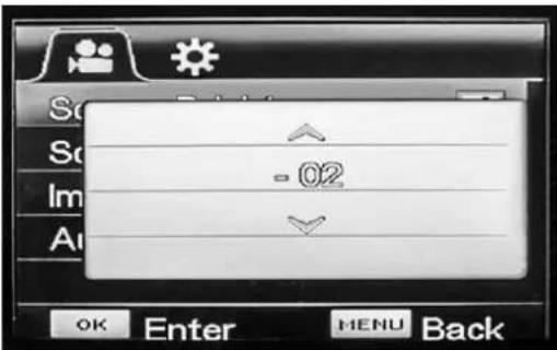 TROTEC VSC3008 - Régler la luminosité de l'écran (screen brightness) - 1