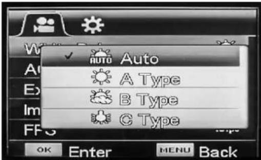 TROTEC VSC3008 - Régler la balance des blancs (white balance) - 1