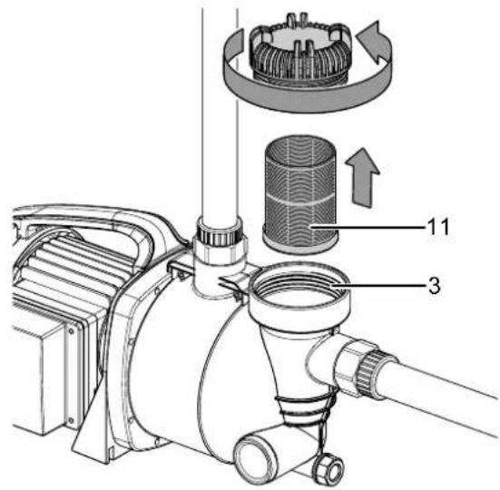 TROTEC TGP 1005 E - Nettoyage du pré-filtre - 1