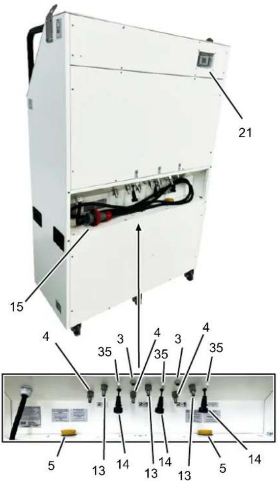 TROTEC PT 15000 S - N° Élément de commande - 5