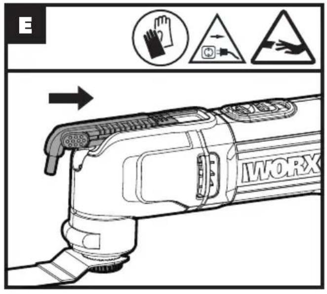 WORX WX686L.1 - 2.5A Oscillating Multi-Tool EN - 1