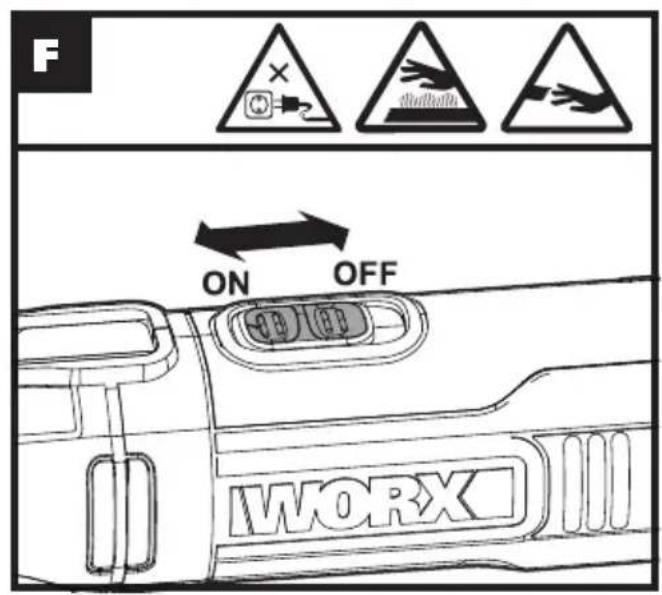 WORX WX686L.1 - 2.5A Oscillating Multi-Tool EN - 2