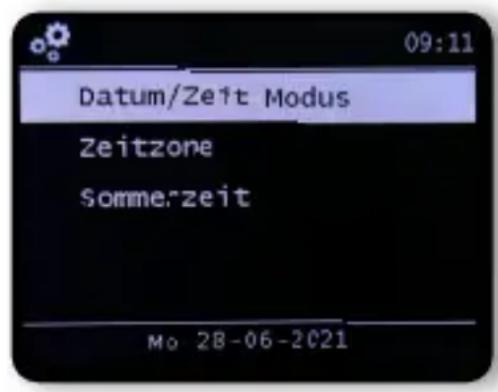Telestar DIRA S 24 CD - Date et heure - 1